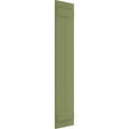 thumbnail image 2 of Ekena Millwork 10 3/4"W x 31"H True Fit PVC Two Board Joined Board-n-Batten Shutters, Moss Green (Per Pair - Hardware Not Included), 2 of 9