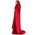 thumbnail image 3 of Adult Crimson Riding Cloak, 3 of 4