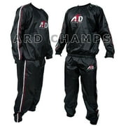 Heavy Duty Sweat Suit Sauna Exercise Gym Suit Fitness Weight Loss Anti-Rip
