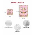 thumbnail image 7 of Happy Eatser Kitchen Dish Towels for Drying Dishes Set of 4, Cute Bunny Colorful Eggs Rustic Flower Plants Pink Waffle Weave Microfiber Hand Tea Bathroom Towels Quick Dry & Absorbent Towel 12x12, 7 of 7
