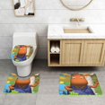 thumbnail image 2 of Los Backyardigans Juego de 3 alfombras de baño de coral fleece: tapete de baño + alfombra de inodoro en forma de U + funda de tapa de inodoro en forma de O, 2 of 6