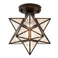 thumbnail image 1 of BlackACeiling Lámpara Estrella de cinco puntas Luz de techo Pasillo Pasillo Balcón Lámparas pequeñas Hierro, 1 of 5