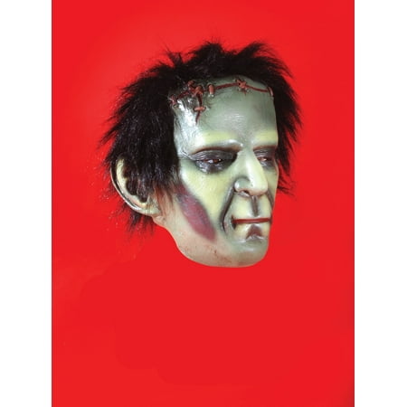 Loftus Frankenstein Monster Mask w Black Hair - Adult One Size