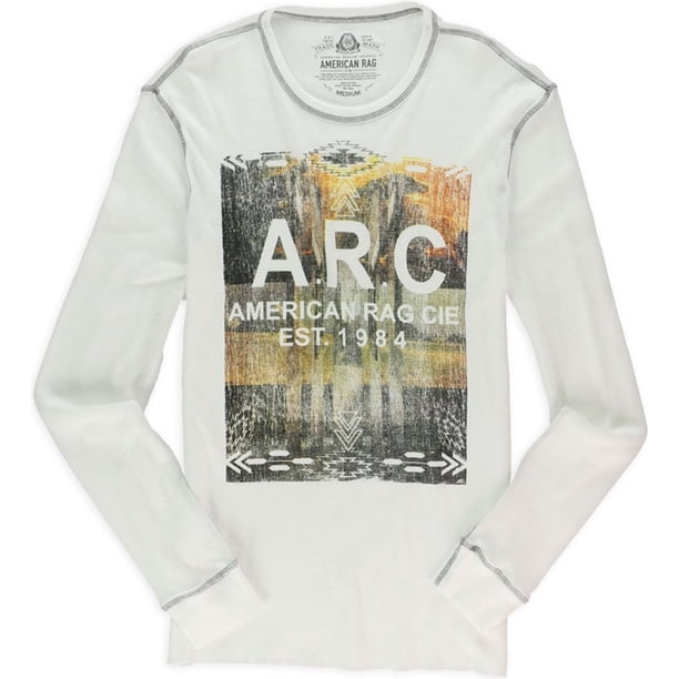 Camiseta gráfica American Rag para hombre color blanco XXL
