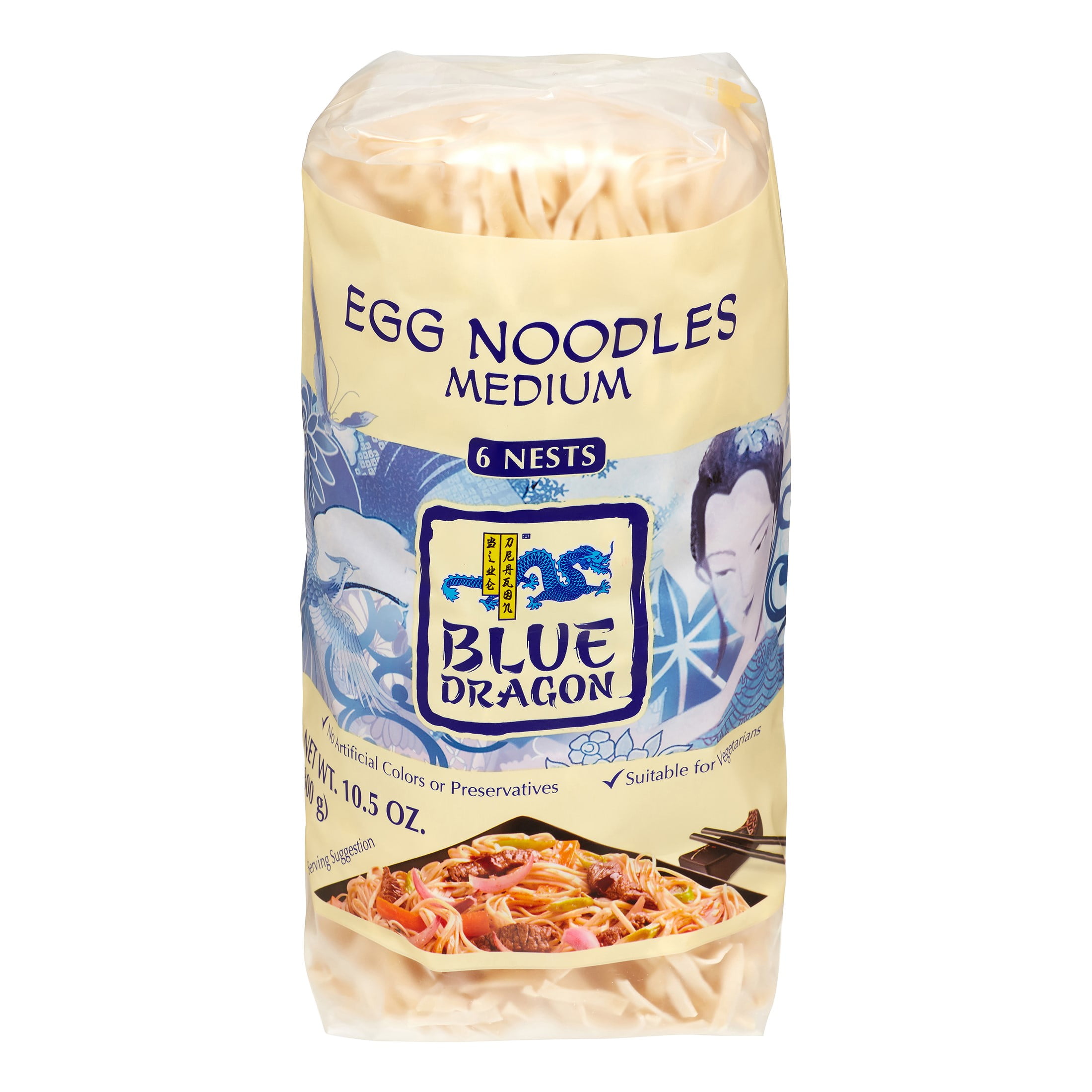 Blue Dragon Egg Nests Medium Noodles, 10.5 Oz