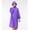 Purple#6, variant on Transparent Raincoat for Adults Waterproof Hooded Lightweight Packable Emergency Gear for Camping Hiking Travel 150-190cm Height EVA Material