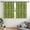Basketball and Trophy, variant on Basketball and Meteor Teal Pattern Blackout Curtains,Triple Weaved Fabric,Thermal Insulated,Room Darkening,Grommet Top,2 Panels,42x45in(107x114cm)