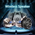 thumbnail image 2 of Hoverboard Bluetooth de 8,5", patinete de equilibrio automático de 500 W con ruedas de metal, luces LED y altavoz inalámbrico Hoverstar  transfomer-titanium, 2 of 7