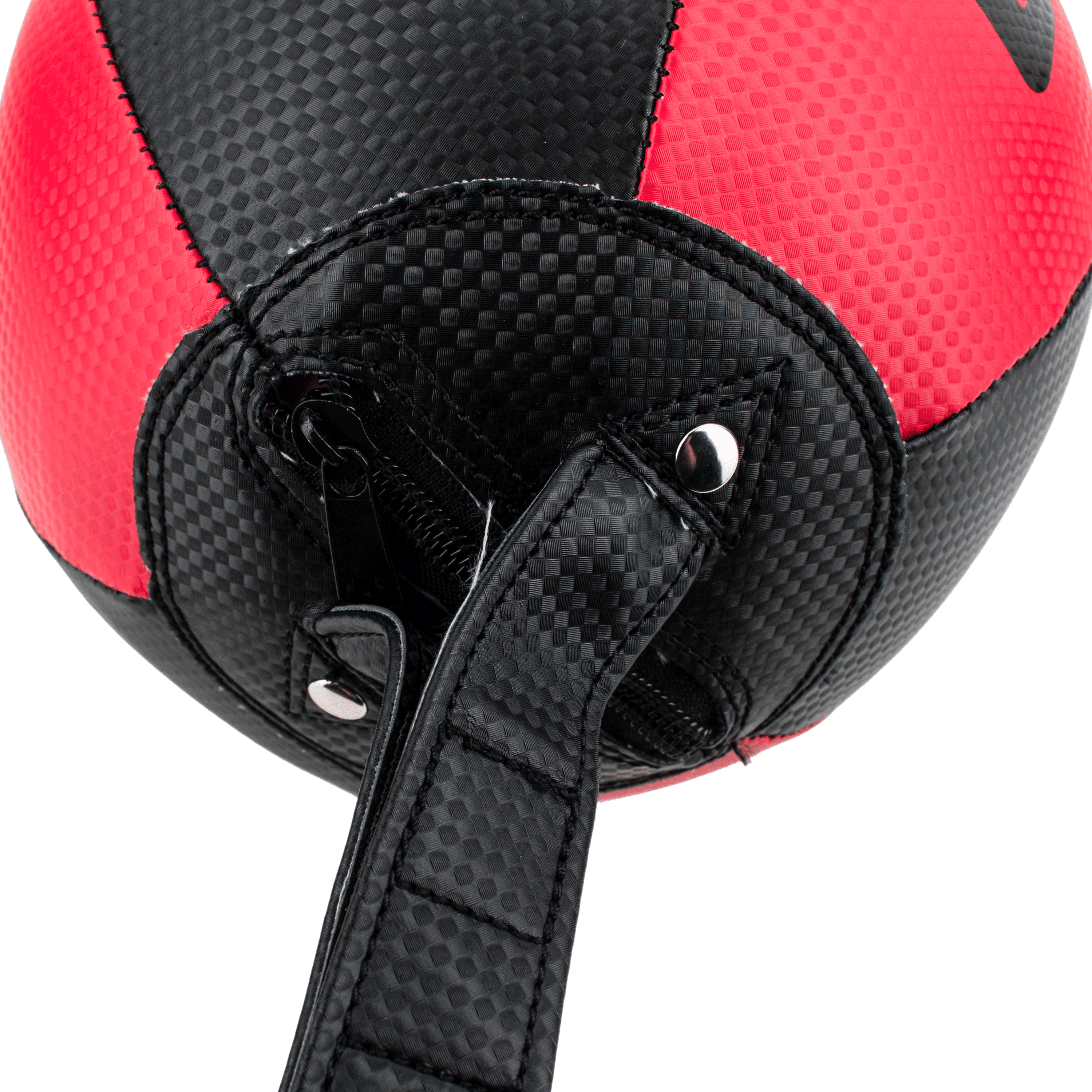 UFC Double End Bag - Black and Red - Punching Bag for Boxing and MMA Training - Enhance Speed, Accuracy, Precision