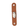 thumbnail image 1 of Clip para sombrero de viaje de cuero PU, Clips de de cuero para sujetar sombreros Accesorio para mujeres Bolsa de equipaje Actividades , marrón Salvador Clips de sombrero, 1 of 3