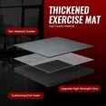 thumbnail image 2 of .&#Thick Sq Ft Rubber Top Exercise Equipment Mats High Density EVA Foam Mats with Rubber Top Interlocking Gym Flooring for Home Gym Protective Workout Mat /G, 2 of 9