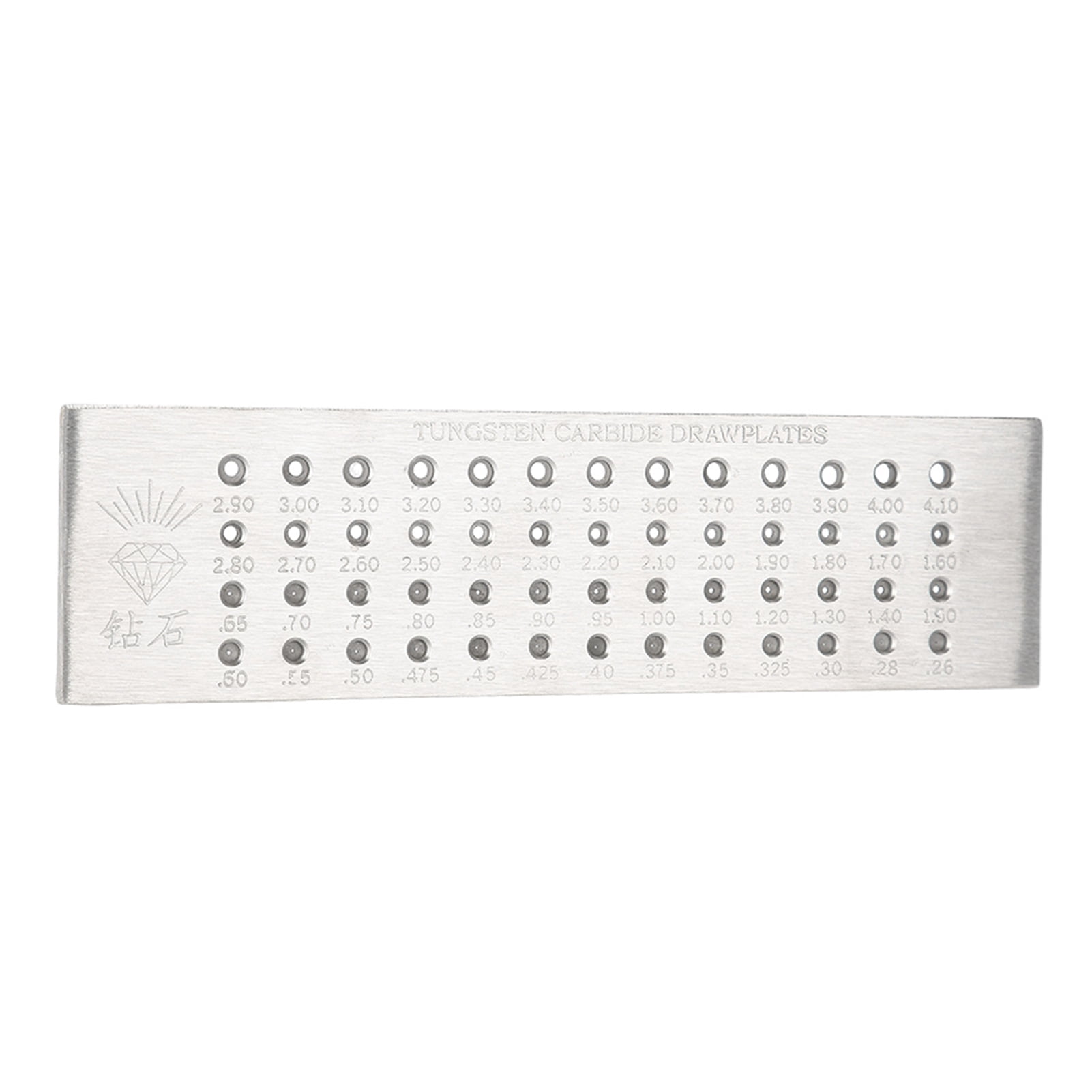 Durable Convenient Round Hole Wire Drawplate, Steel For Jewelry Making And Other Crafts