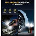 thumbnail image 5 of Jump Starter with Air Compressor 4000A 10000mAh 150PSI Portable Car Battery Jump Starter (All Gas/10L Diesel), 5 of 8