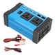 thumbnail image 1 of Cargador solar para automóvil con pantalla LCD dual, 4 puertos USB de 4,2 A, convertidor de 12 V a 110 V, inversor de onda sinusoidal modificada inteligente de 300 W, 1 of 8