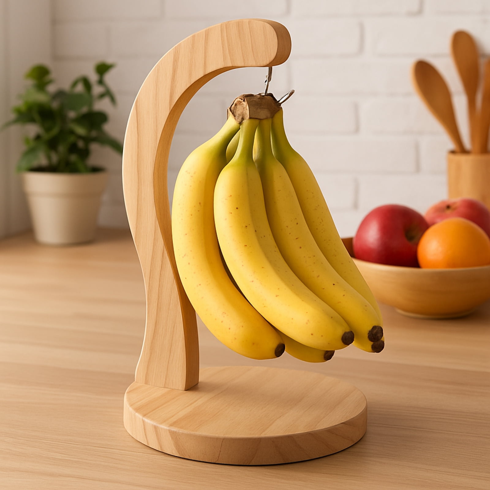Yamazaki Home Banana Hanger, White, Steel - Walmart.com