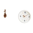 thumbnail image 1 of Escultura De Recuerdo De Fiesta, Reloj De Pared Moderno, Figura Decorativa Con Números Silenciosos, Estantería Para Dormitorio, Oficina, Estudio, Decoración De Habitación., 1 of 8