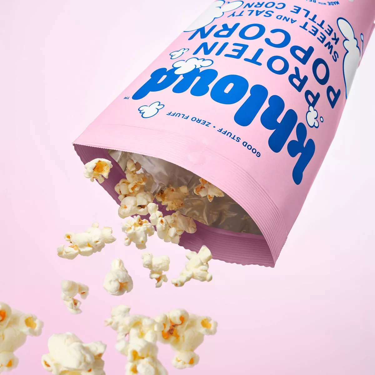 Khloud Sweet and Salty Kettle Corn Protein Popcorn; Gluten Free; Non-GMO- 5 oz