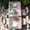 Pink, variant on Dark Blue Snowman Christmas Table Cloths for 4 Foot Rectangle Tables, Xmas Tree Snowflake Gifts Patio Waterproof Elastic Fitted Tablecloths, Washable Rectangular Table Cover for Camping