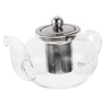 thumbnail image 2 of Glass Teapot Portable Tea Kettle Transparent Teapot Glass Teapot with Infuser for Home, 2 of 8