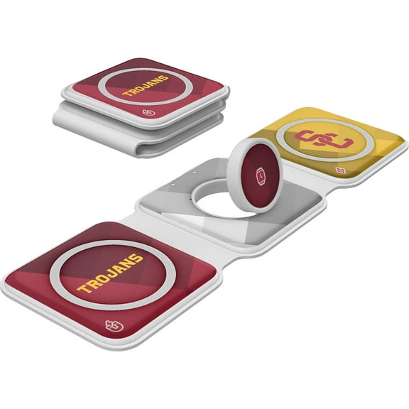 Keyscaper USC Trojans 3-in-1 Foldable Charger