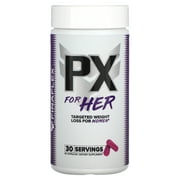 FINAFLEX PX for HER - 60 Capsules - Improves Thermogenic Metabolism with Caffeine, Ashwagandha & DIM - 30 Servings