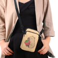 thumbnail image 4 of HELLHERO Strawberry-Hug-Capybara Adjustable Crossbody Bag with Adjustable Strap Polyester Adult 4.33"x1.97"x7.09" for Outdoor Holiday Travel, 4 of 7
