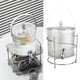 thumbnail image 3 of Dispensador de bebidas, dispensador de bebidas frías multipósito anti -goteo con fugas transparentes con soporte para fiestas, 3 of 7