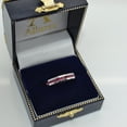 thumbnail image 6 of Princess-Cut Ruby Eternity Ring Band 14k White Gold (1.20ct), 6 of 6
