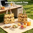 thumbnail image 7 of AWAYTR Insulated Lunch Bags, Reusable Thermal Cooler Tote Bag, Portable Lunch Box Carrier for Work Picnic School Travel, 7 of 7