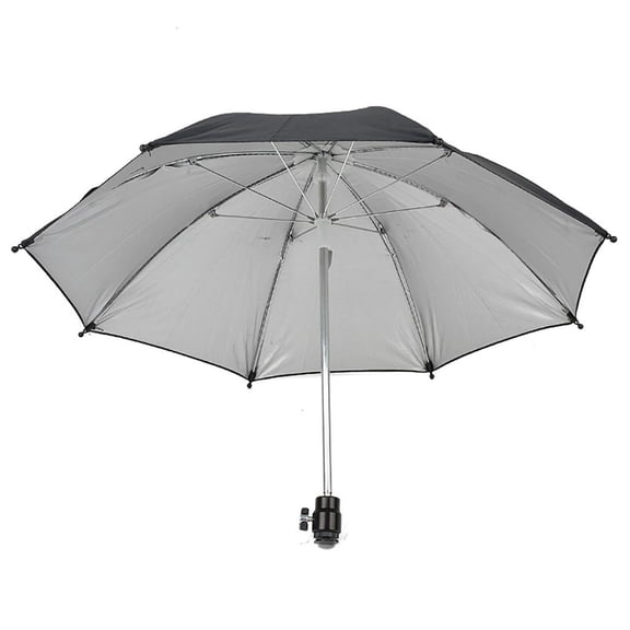 DSLR Camera Umbrella with Ballhead Multi-angle Adjusted Sunshade Rainy Protectors Holder Umbrella for Live Broadcasting
