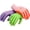 Assorted Colors, variant on G & F Knit Nylon Gloves 1519, Micro Form Nitrile Grip, 12 Pairs, Size Large