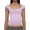 Pink, variant on Womens Ribbed Tank Tops Fashion For Summer/Spring Solid Color Lace Backless Yellow Tank Tops Loose Fit S-L