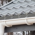thumbnail image 2 of Miangastore 50pcs String Lamp Hanging Hooks Metal Hangers Hooks Outdoor Lights Gutter Hooks, 2 of 9
