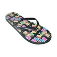 thumbnail image 3 of Betty Boop Adult Women Flip Flop Sandal Thong Slide Wedge (Size 10 Boop- Legs & Letters), 3 of 4