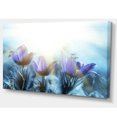 thumbnail image 2 of Blooming Blue Spring Flowers - Floral Canvas Art Print, 2 of 3