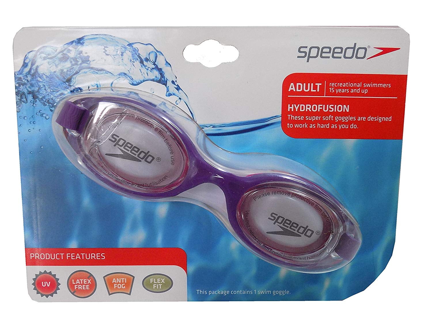 speedo adult swim goggles