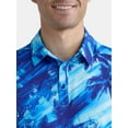 thumbnail image 4 of Birdie Bound Men's & Big Men's Novelty Print Golf Polo, Sizes S-5XL, 4 of 5
