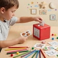 thumbnail image 6 of Mini AI Sticker Maker for Kids - Voice Activated Portable Sticker Printer, Inkless Thermal AI Printer for DIY Arts & Crafts, Educational Birthday Gift, 8 Rolls Paper, 6 of 7