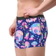 thumbnail image 2 of Gukieu colorful Skull mushroom rainbow Print Men's Boxer Briefs, High Elastic Moisture Wicking Boxer Briefs Underwear-Small, 2 of 5