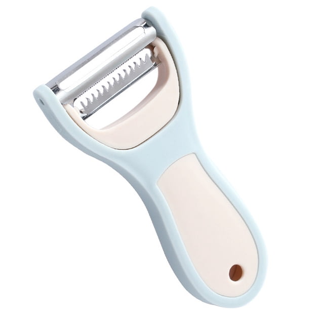 Injueey 1PC herramientas de cocina pelador de boca verduras fruta cuchillo de acero inoxidable ralladores de repollo ensalada patata rebanador accesorios Cocina y Comedor Injueey HA003462-00
