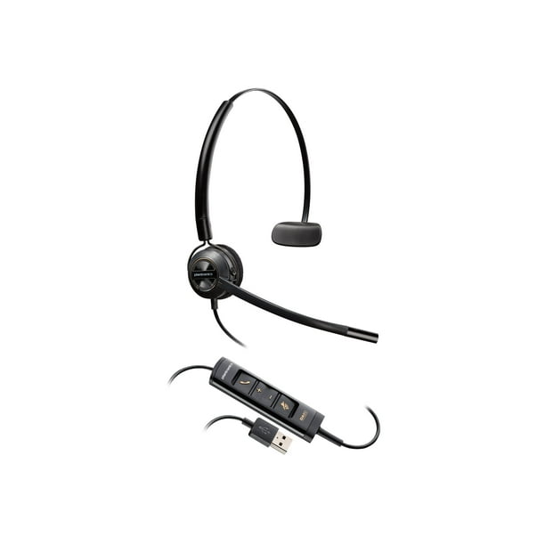 Poly EncorePro HW545 - Casque - on-ear - convertible - Filaire - USB