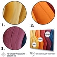 thumbnail image 3 of Designart "Multicolor Wave Ashanti To The Throne" Extra Large Abstract Framed Wall Art - Transitional Multicolor Abstract Shapes Bedroom Framed Canvas Wall Art, 3 of 6