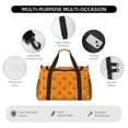 thumbnail image 4 of Balery Red Crab Bolsa de Gimnasio para Mujeres, Bolsa de Viaje con Bolsillo Húmedo, Bolsa de Fin de Semana para Mujeres, Bolsa de Viaje Resistente al Agua, 4 of 7
