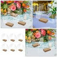 Sipeihong Party 6 sets of Wedding Table Signs Acrylic Desk Signs