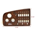 thumbnail image 4 of Rinker Boat Blank Switch Panel | 13 3/8 x 10 7/8 Inch Woodgrain, 4 of 4