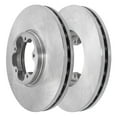 thumbnail image 7 of Detroit Axle - 8pc Brake Kit for Ford Transit-150 Transit-250 Transit-350, Disc Brake Rotors Ceramic Brake Pads Replacement : 12.13" inch Front and Rear Rotors, 7 of 7