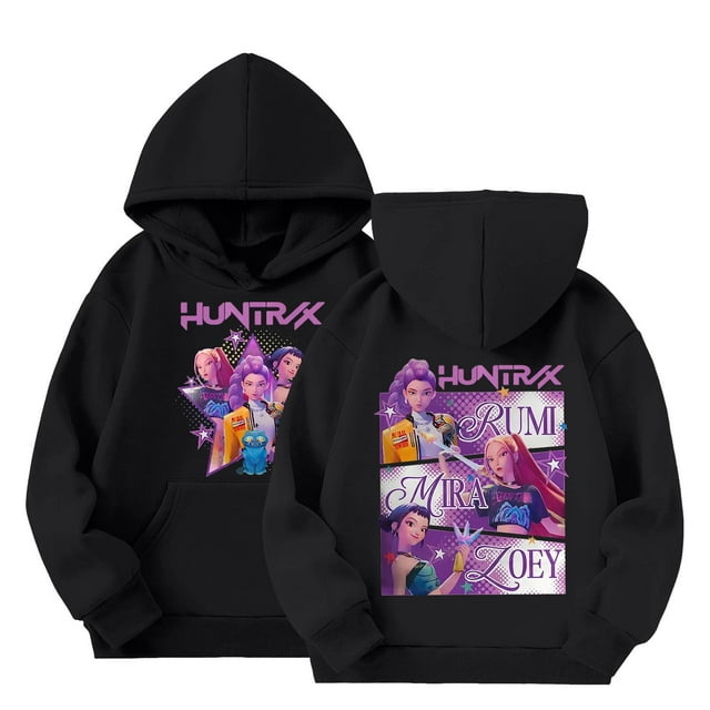 Chandails à Capuchon et Chandails Molletonnés pour Filles Chandail à Capuchon pour Fille Manches Longues Doux Chandail Molletonné Graphique Hoody Enfants Mignons Chandails Molletonnés Haut Vêtements pour Filles