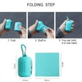 thumbnail image 4 of Quick Drying Microfiber Towel Sports Instant Cooling Ice Towel Portable Outdoor Travel Fitness Running Towel with Silicone Bag, 4 of 6