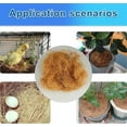 thumbnail image 5 of Natural Coconut Coir for Plants,Tutuviw 0.55LB Organic Pure Coconut Husk Fiber Substrate,Orchid Plant Coconut Husk Silk,Greenery Covering Coconut Fiber,Coco Coir Fiber for Crafts/Pet Bedding, 5 of 8