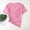Pink, variant on Gifts Dianli Shirts for Men Solid-Color Round‑Neck Short‑Sleeve T‑Shirt Lightweight Breathable Cotton‑Blend Tee for Everyday & Travel